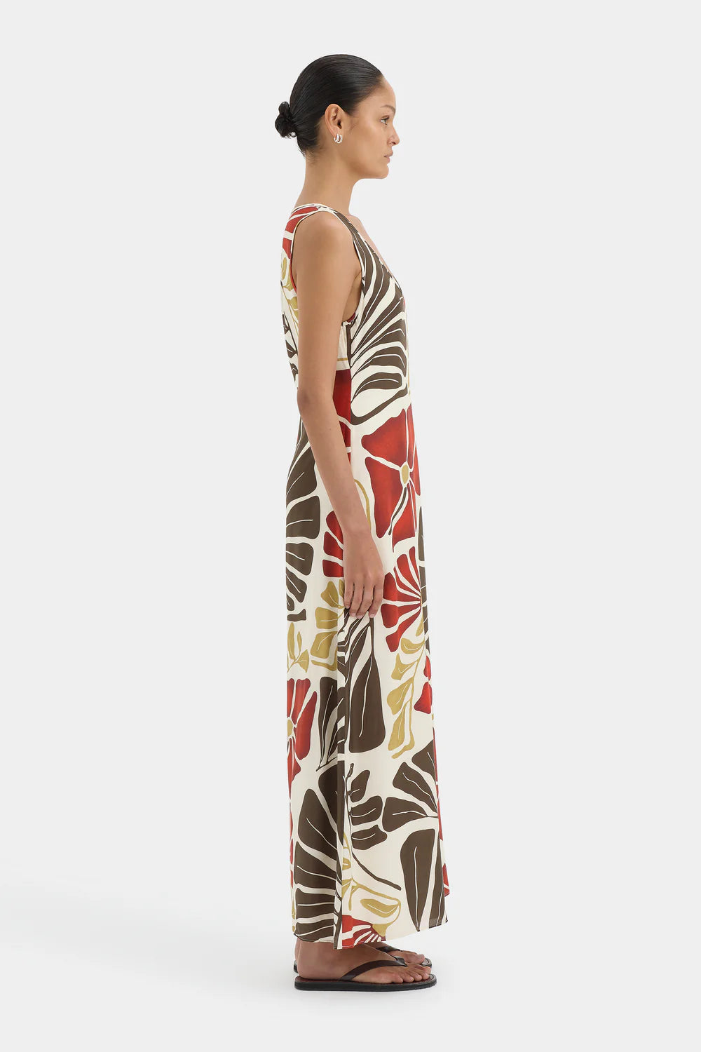 Julietta Scoop Neck Maxi Dress