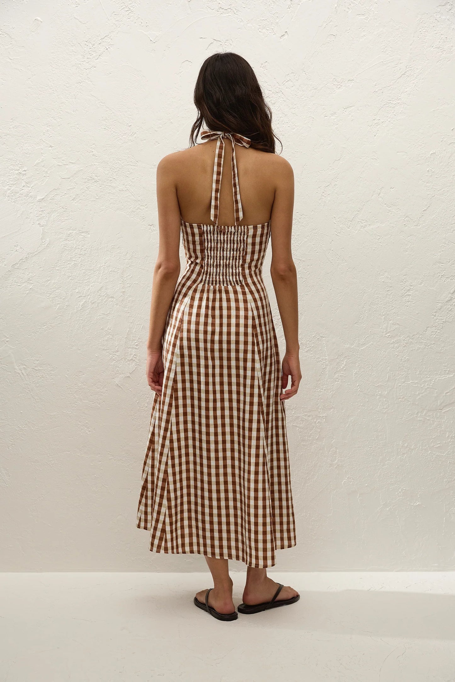 Marais Midi Dress Gingham