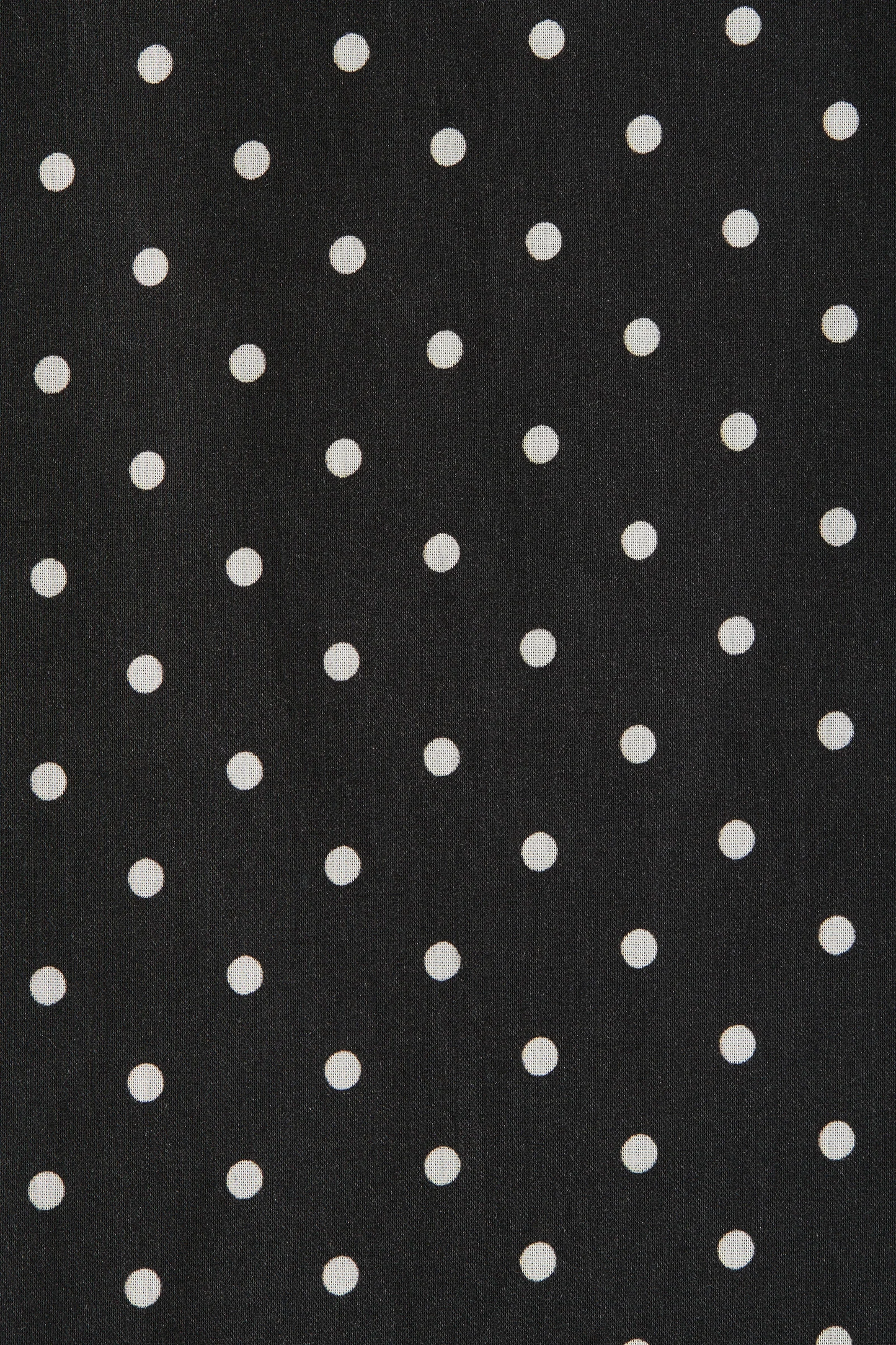 La Cala Midi Dress Lola Polka Dot Black Cream