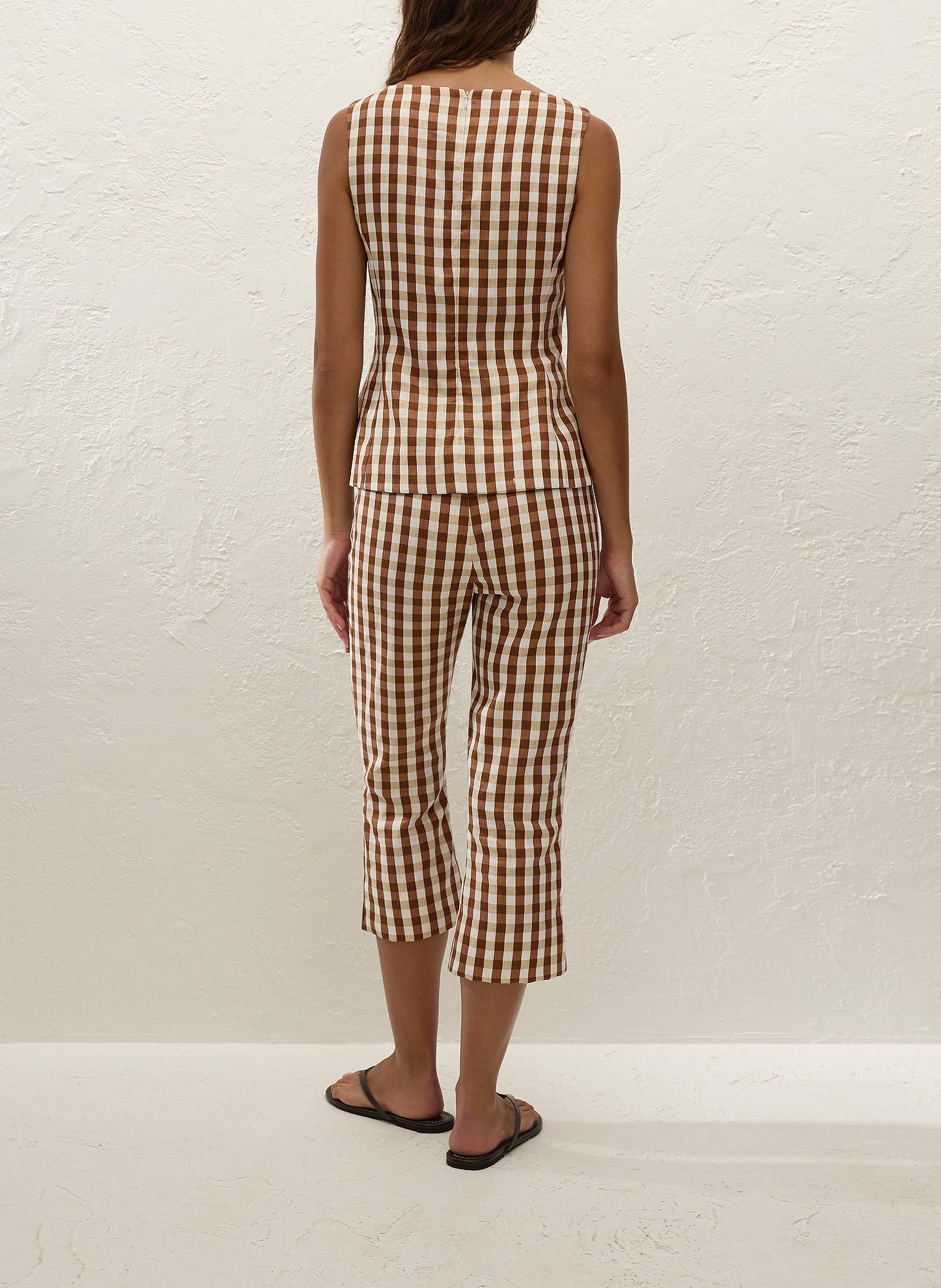 Valeria Capri Gingham Cedar