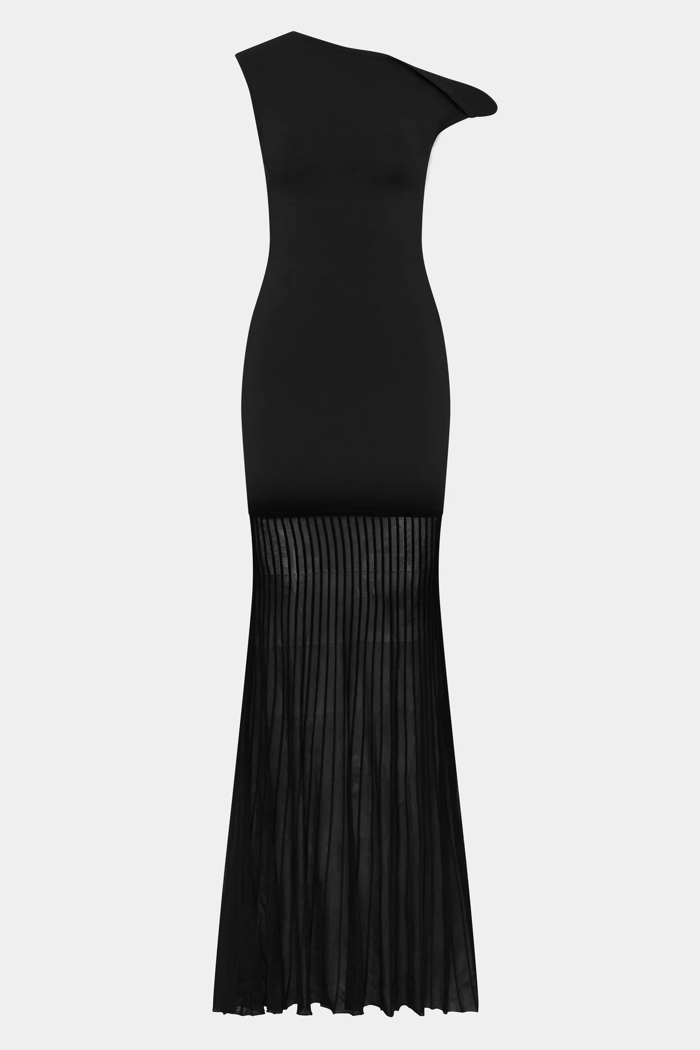 Indigo Twist Dress Black