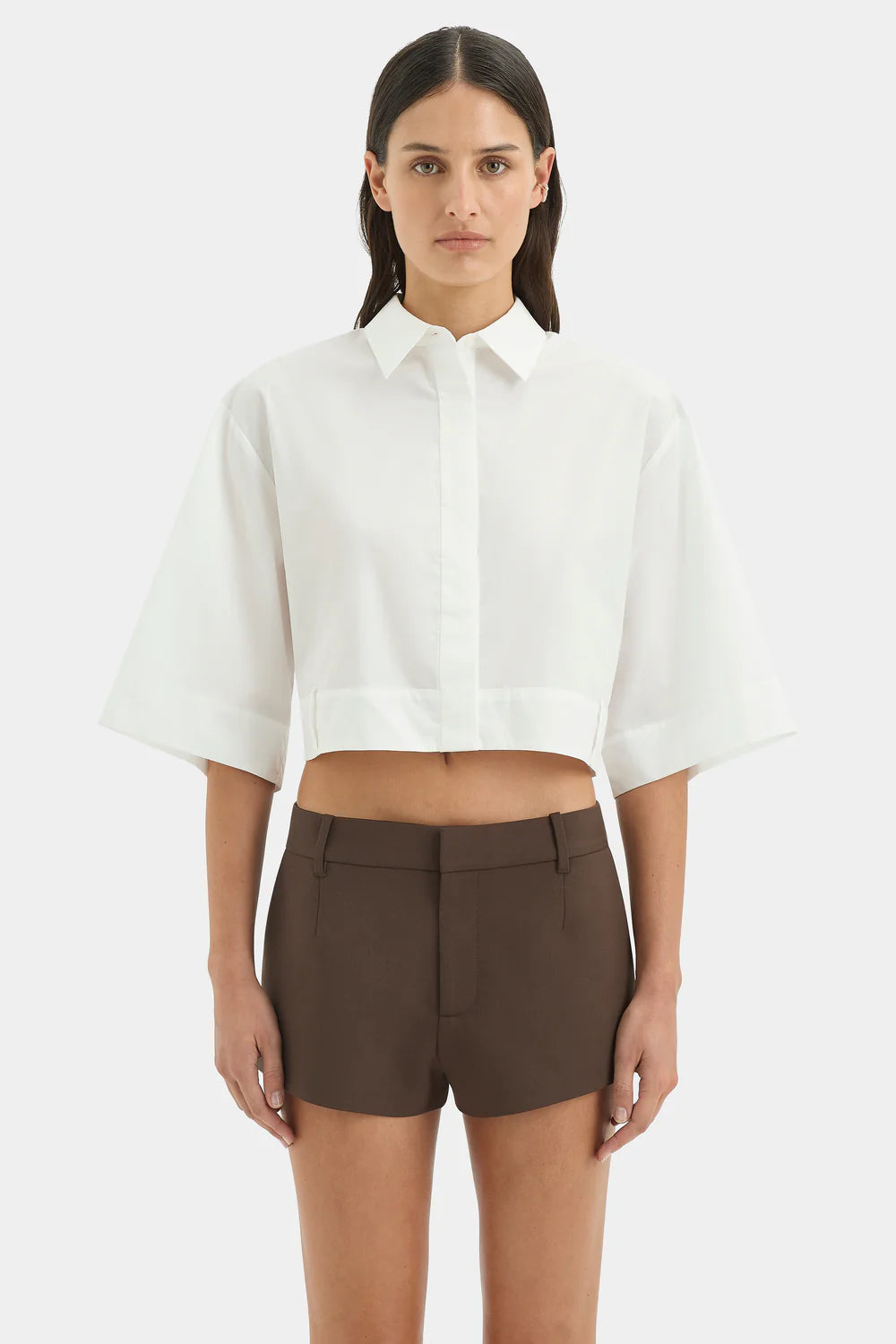 Dylan Mini Short Chocolate