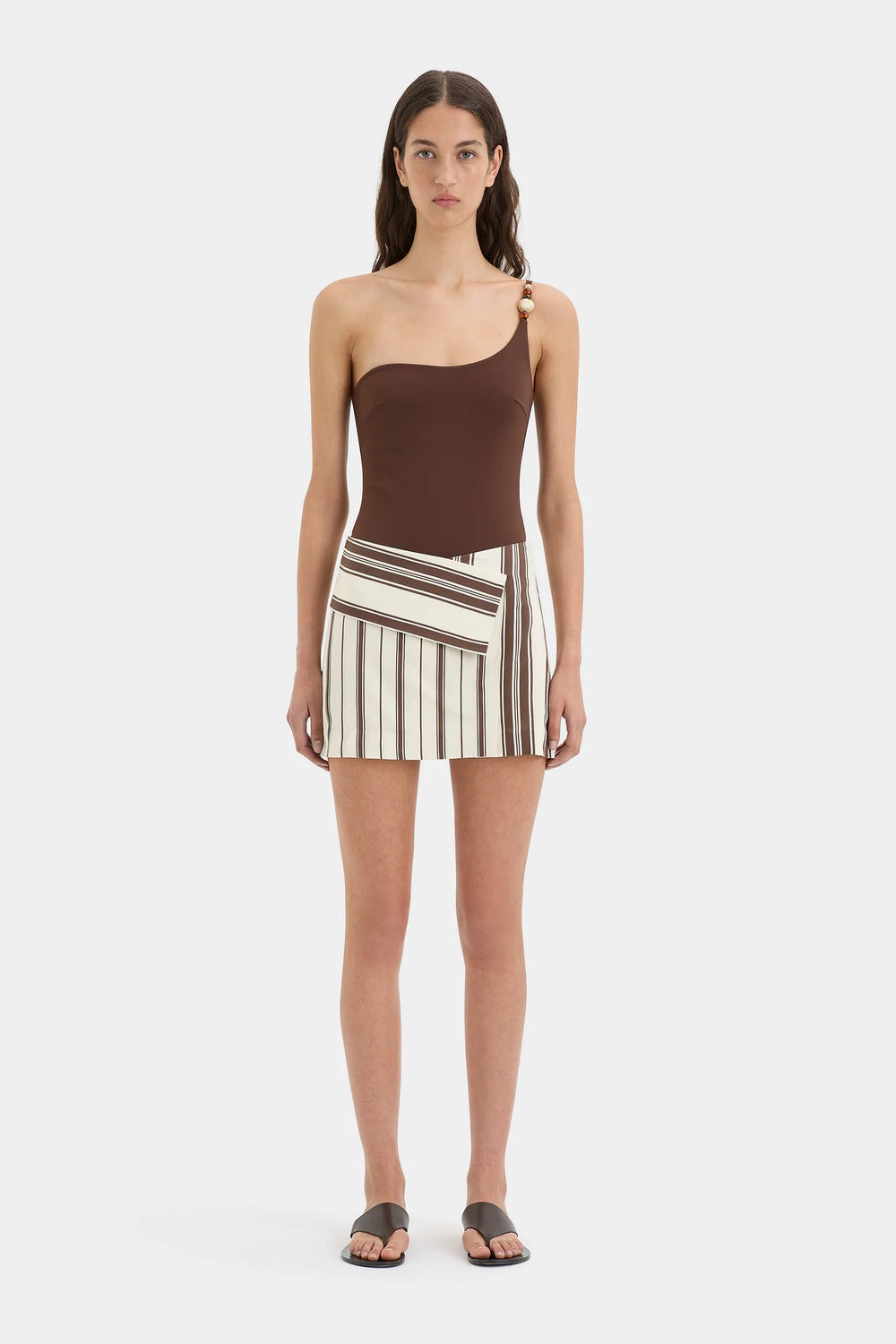Cannoli Folded Mini Skirt