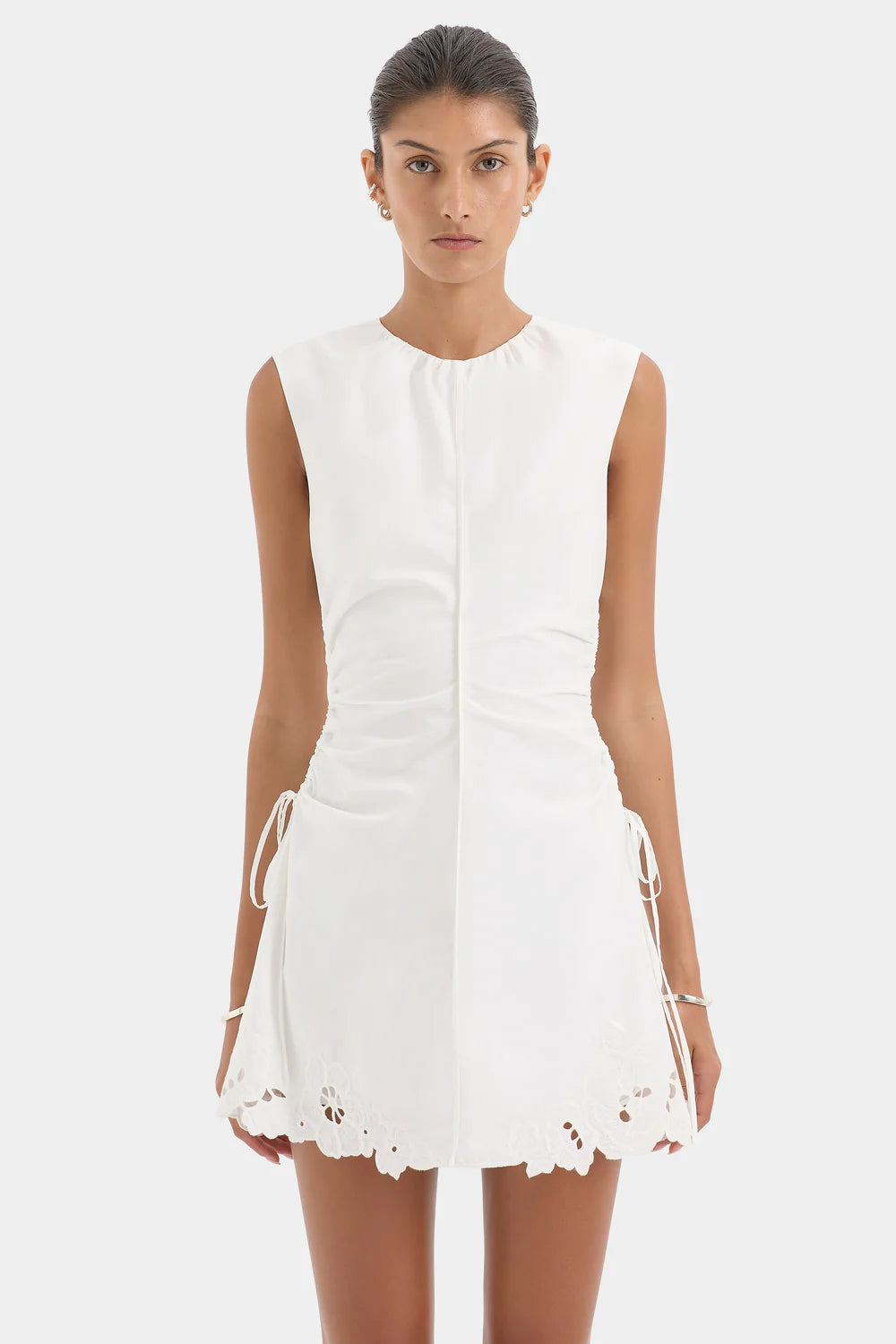 Klara Ruched Mini Dress