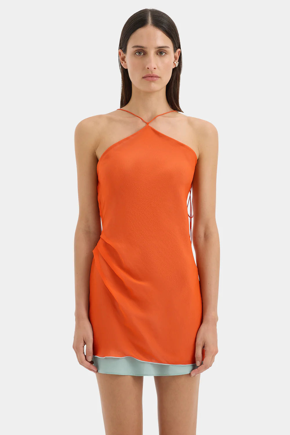 Danica Tie Mini Dress