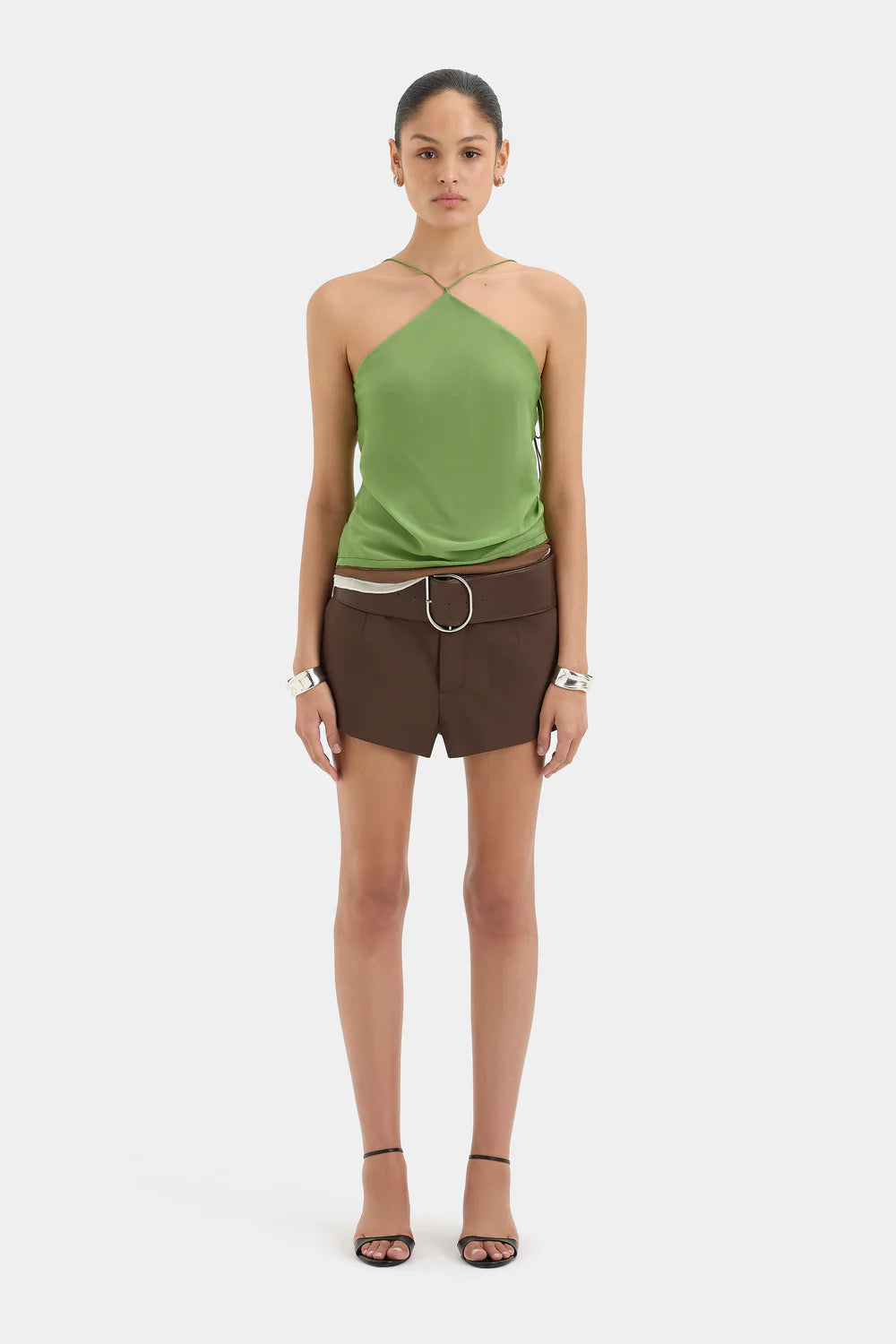 Dylan Mini Short Chocolate