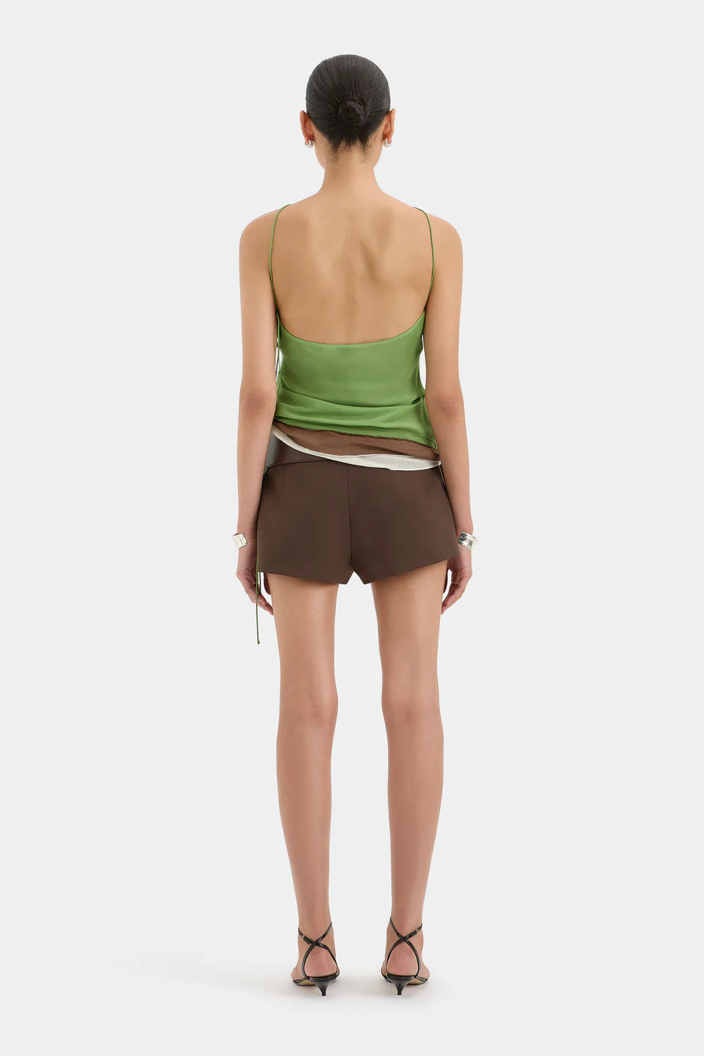 Dylan Mini Short Chocolate