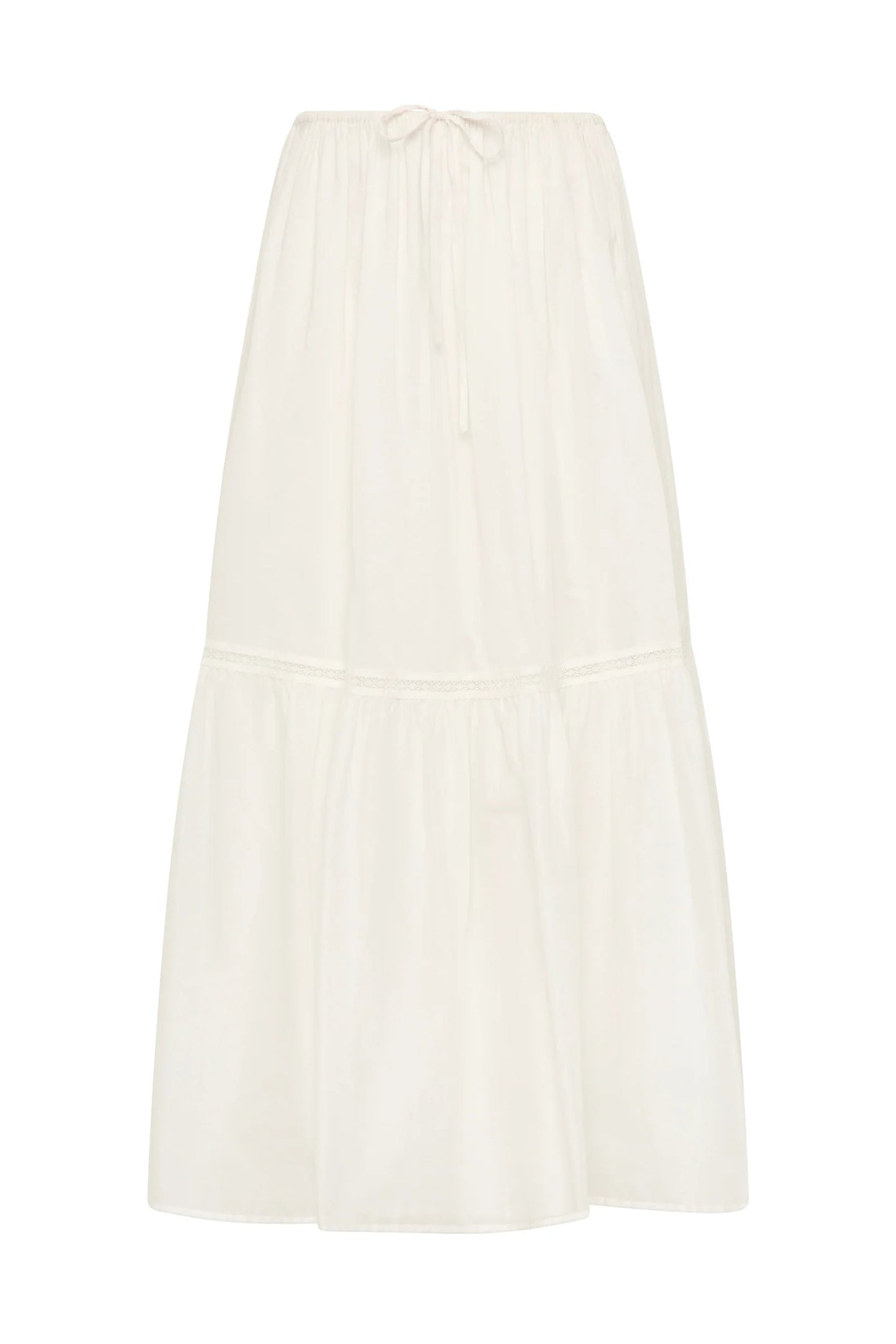 Venta Midi Skirt White