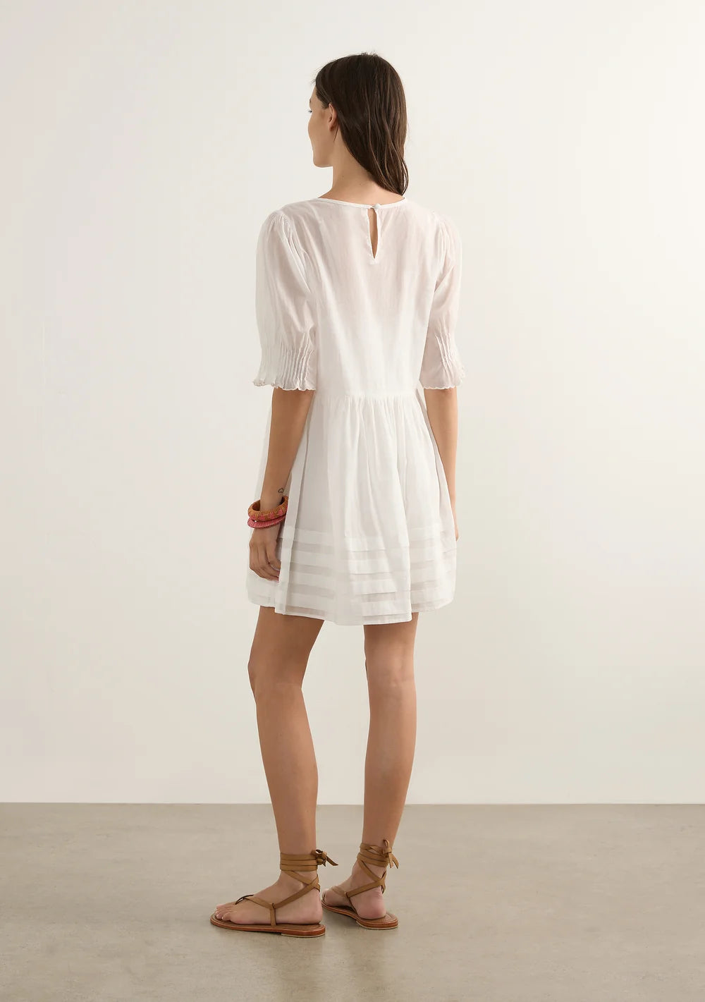 Auguste Ryder Mini Dress White