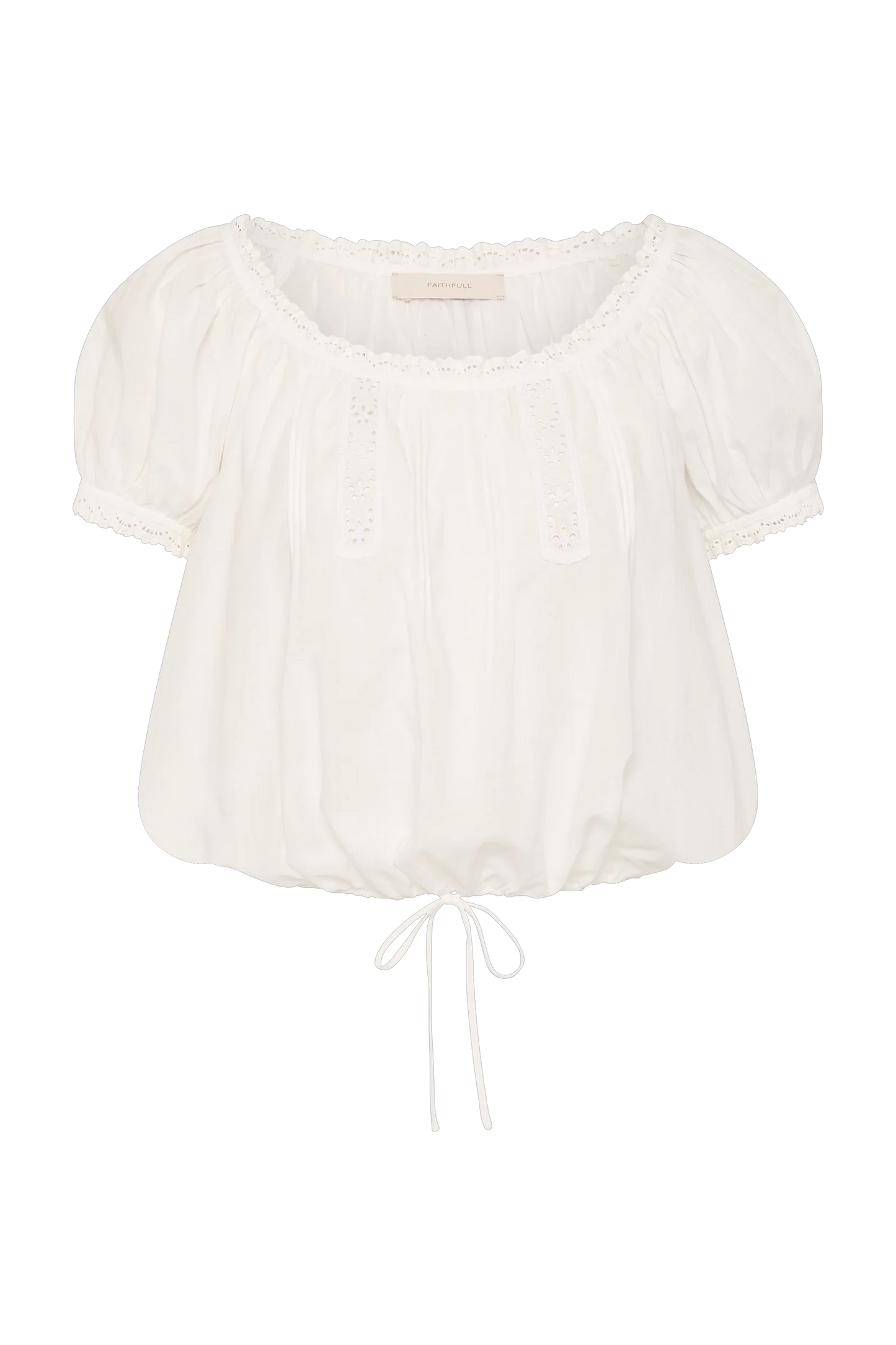 Gabi Top Fernanda Lace Antique White