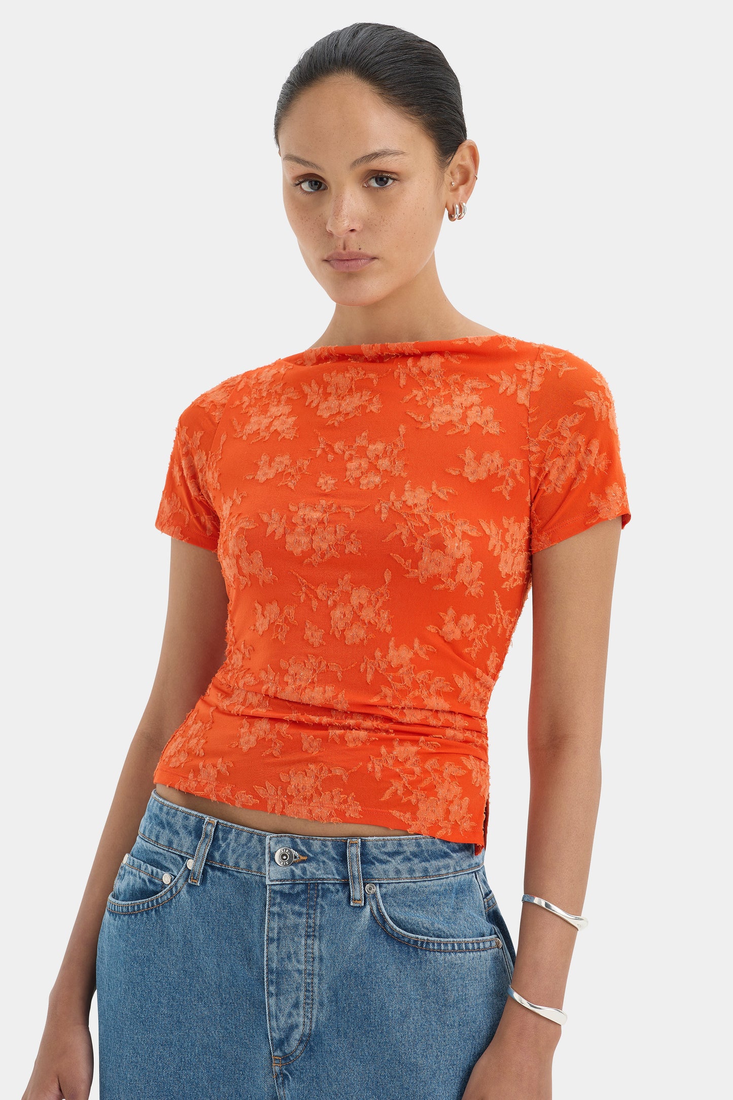 Blanca Top Tangerine