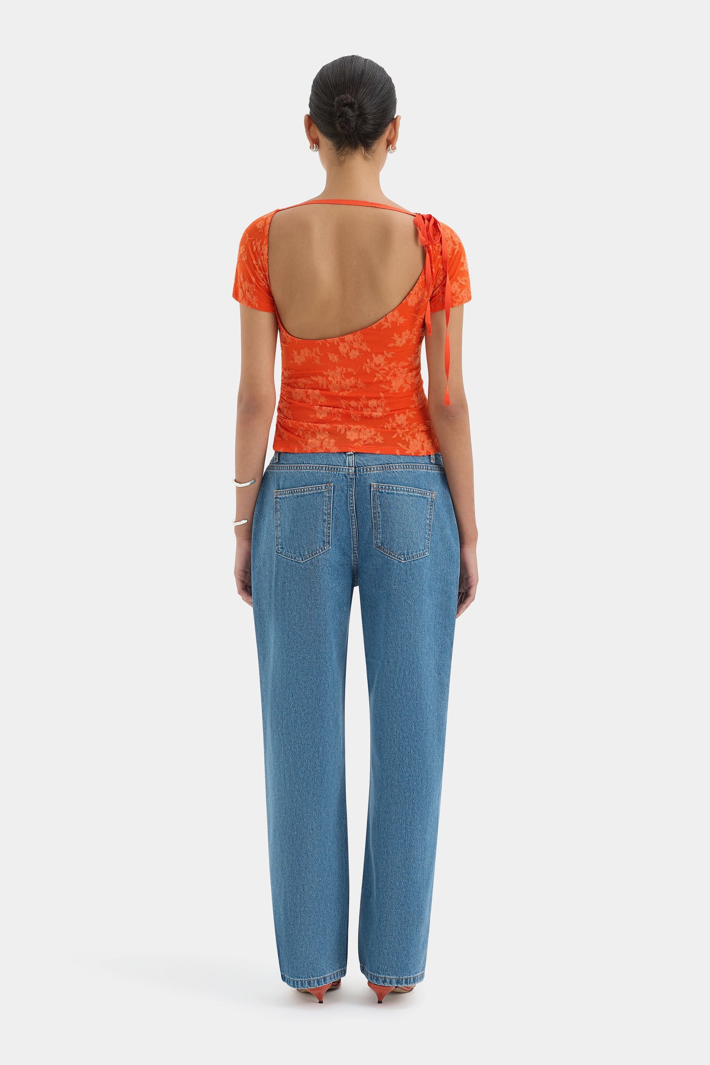 Blanca Top Tangerine