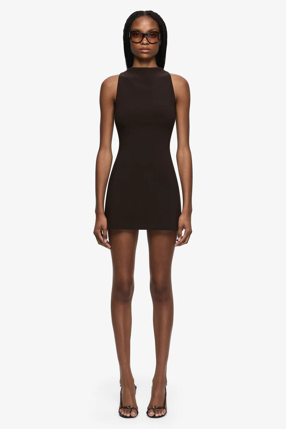 Bec And Bridge Eloise Halter Mini Dress Black