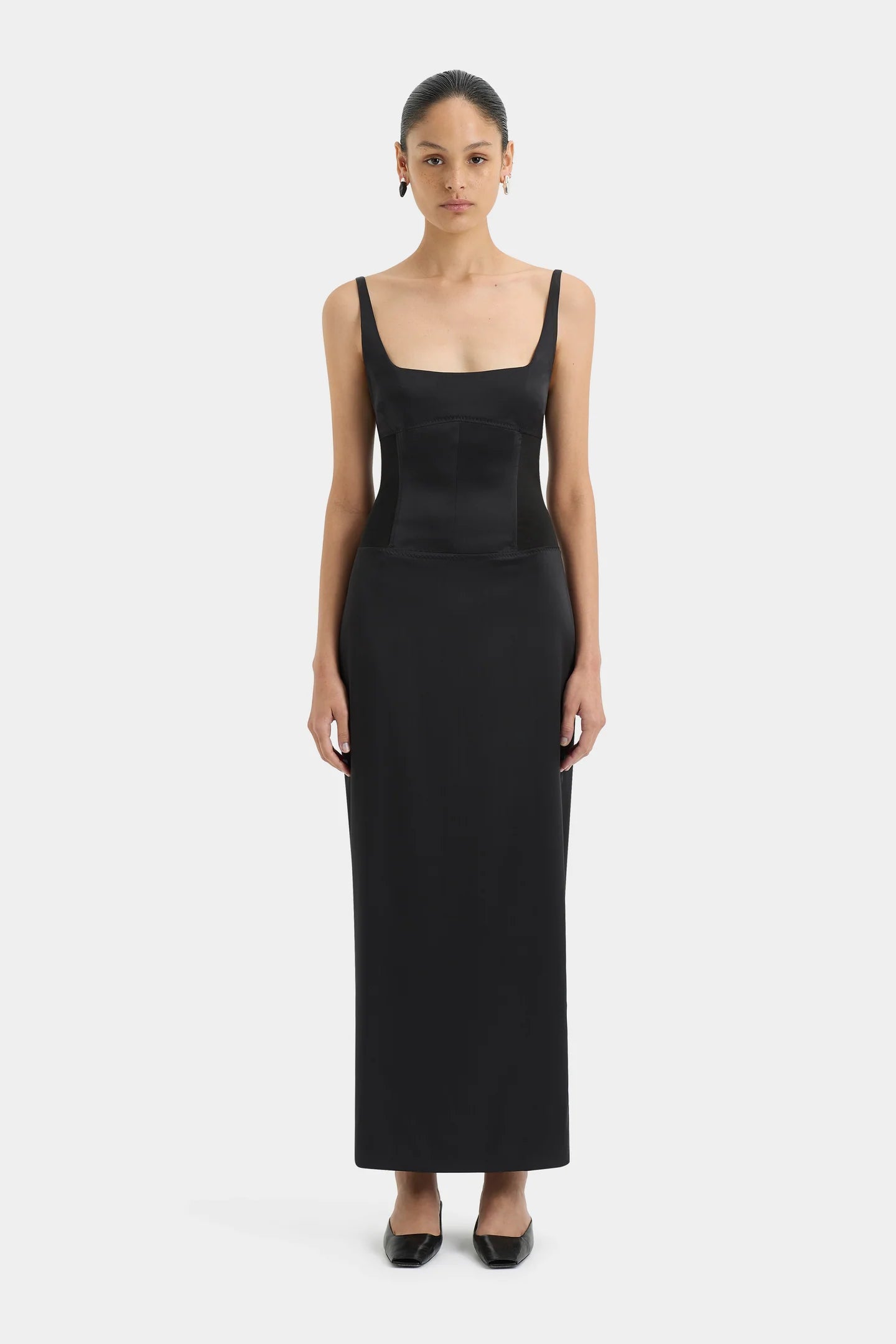 Sonora Evening Midi Dress Black