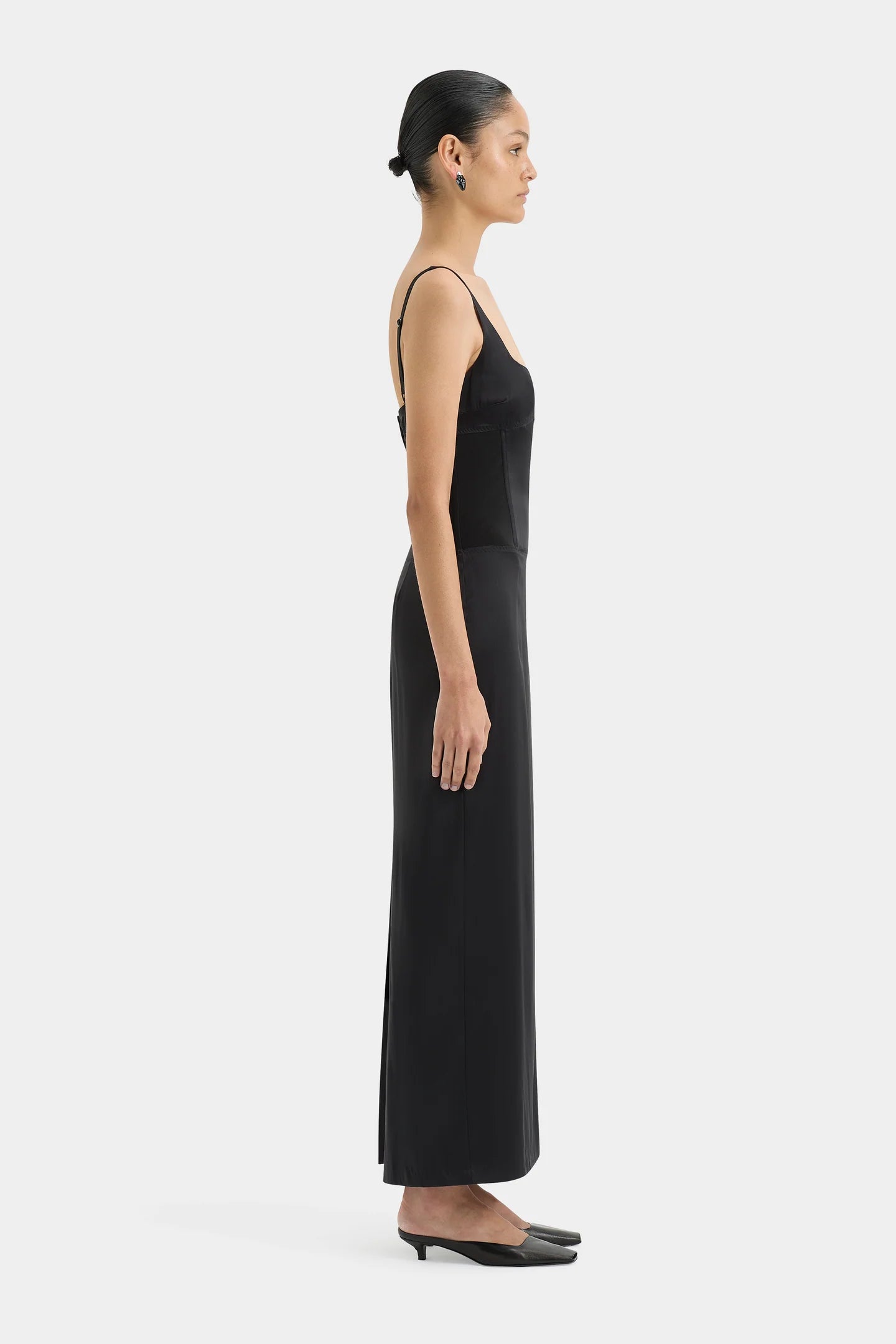 Sonora Evening Midi Dress Black