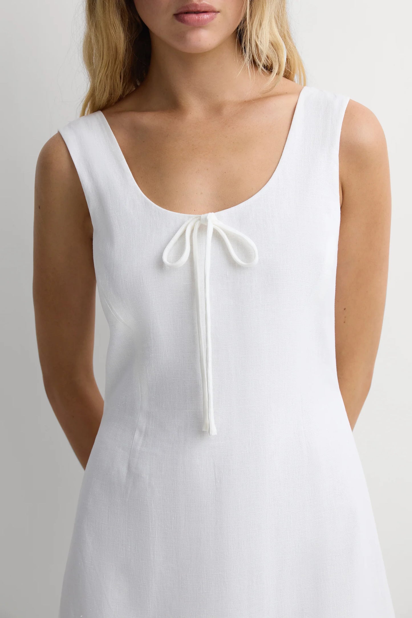 Faithfull Salia Mini Dress White