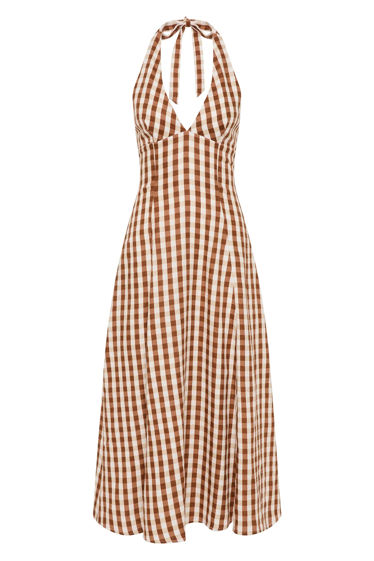 Marais Midi Dress Gingham