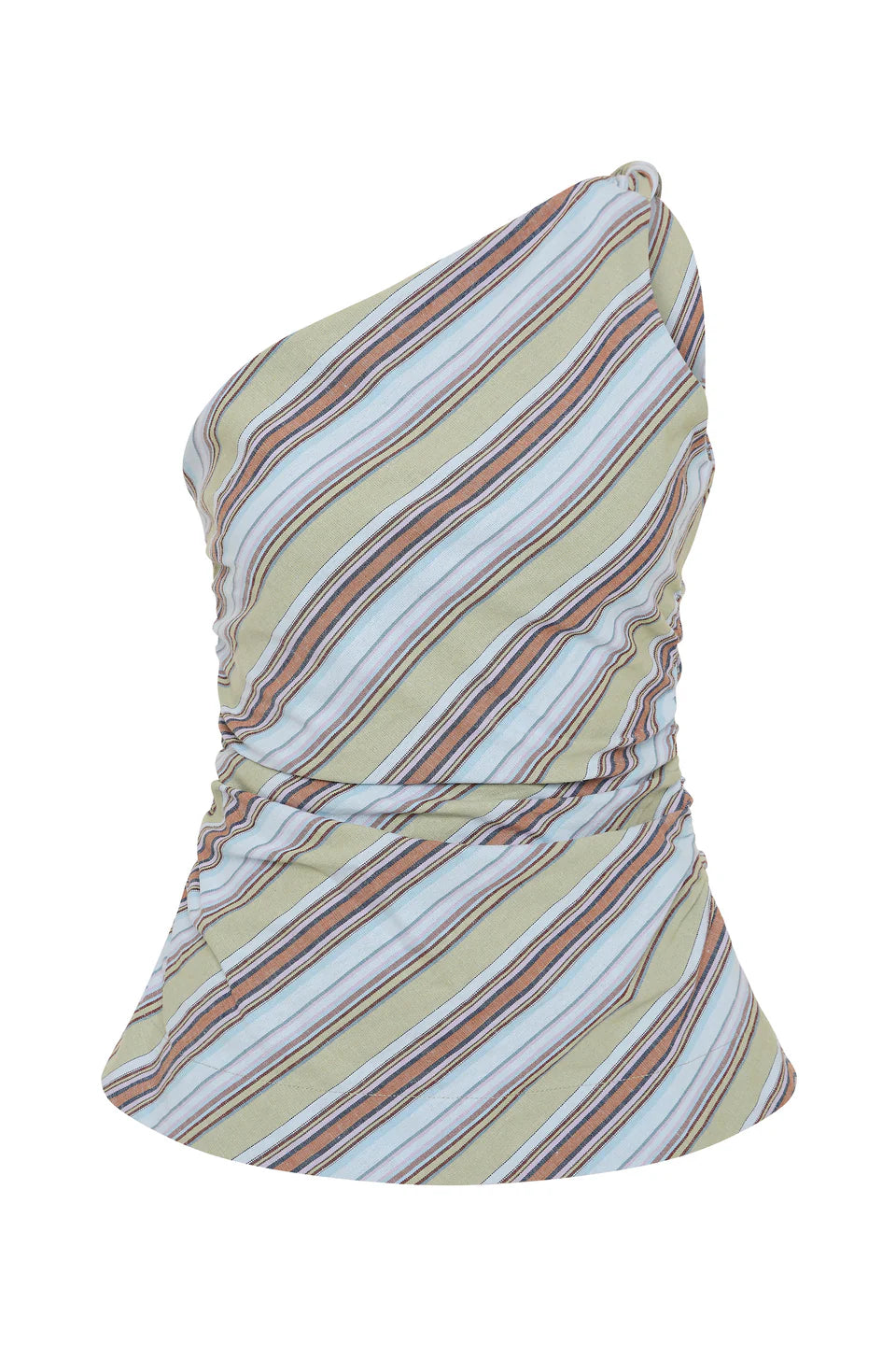 Aurora Top Agua Stripe Blue