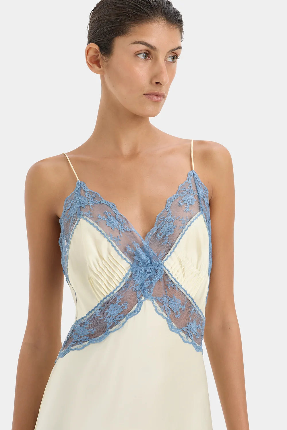 Sir Aries Slip Mini Dress Butter