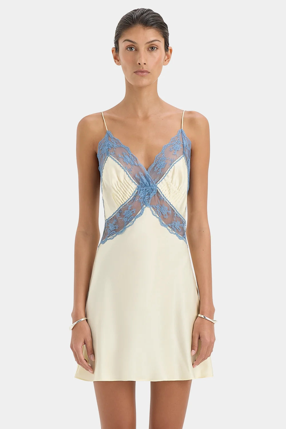 Sir Aries Slip Mini Dress Butter