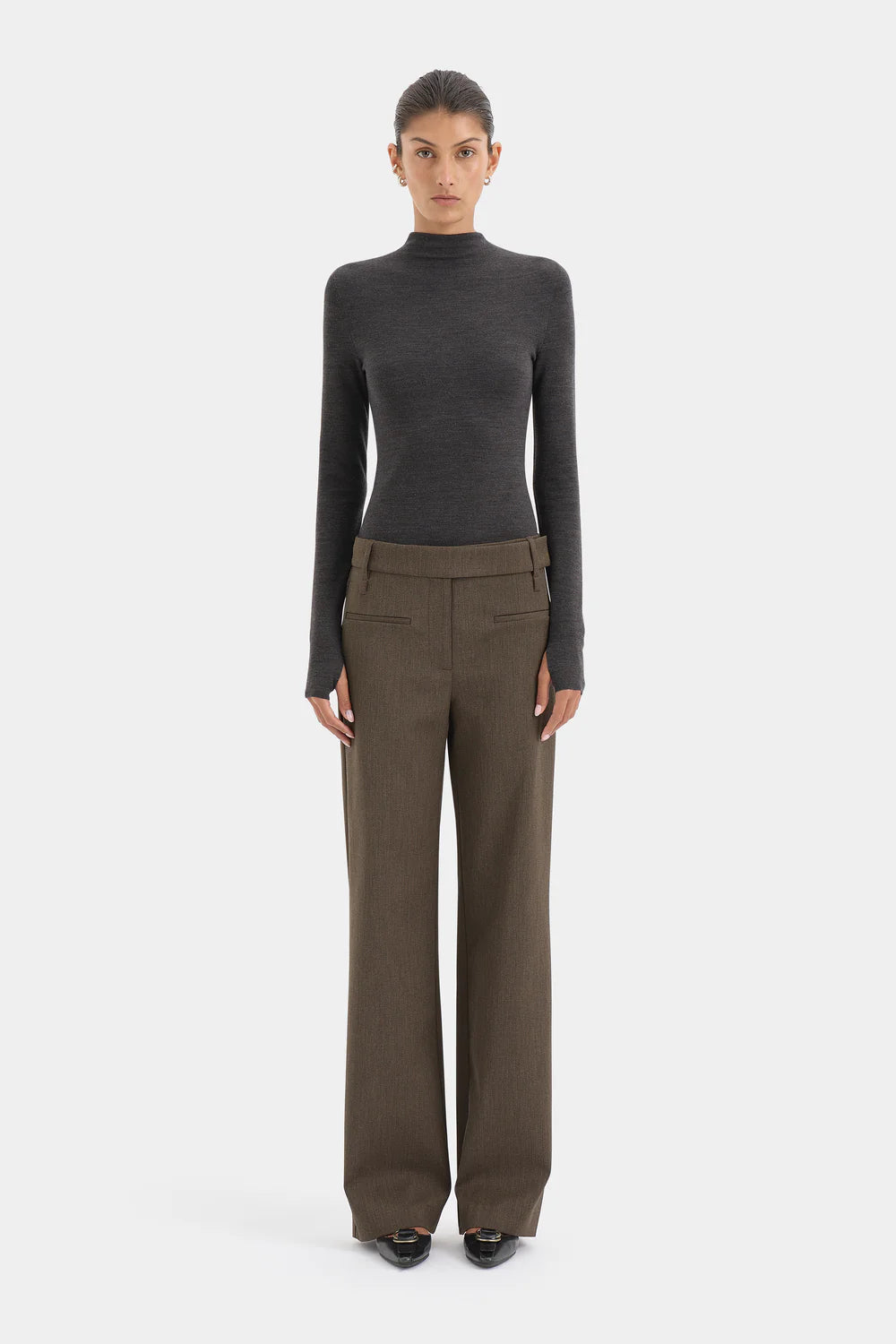 Mikkel Zip Long Sleeve Top