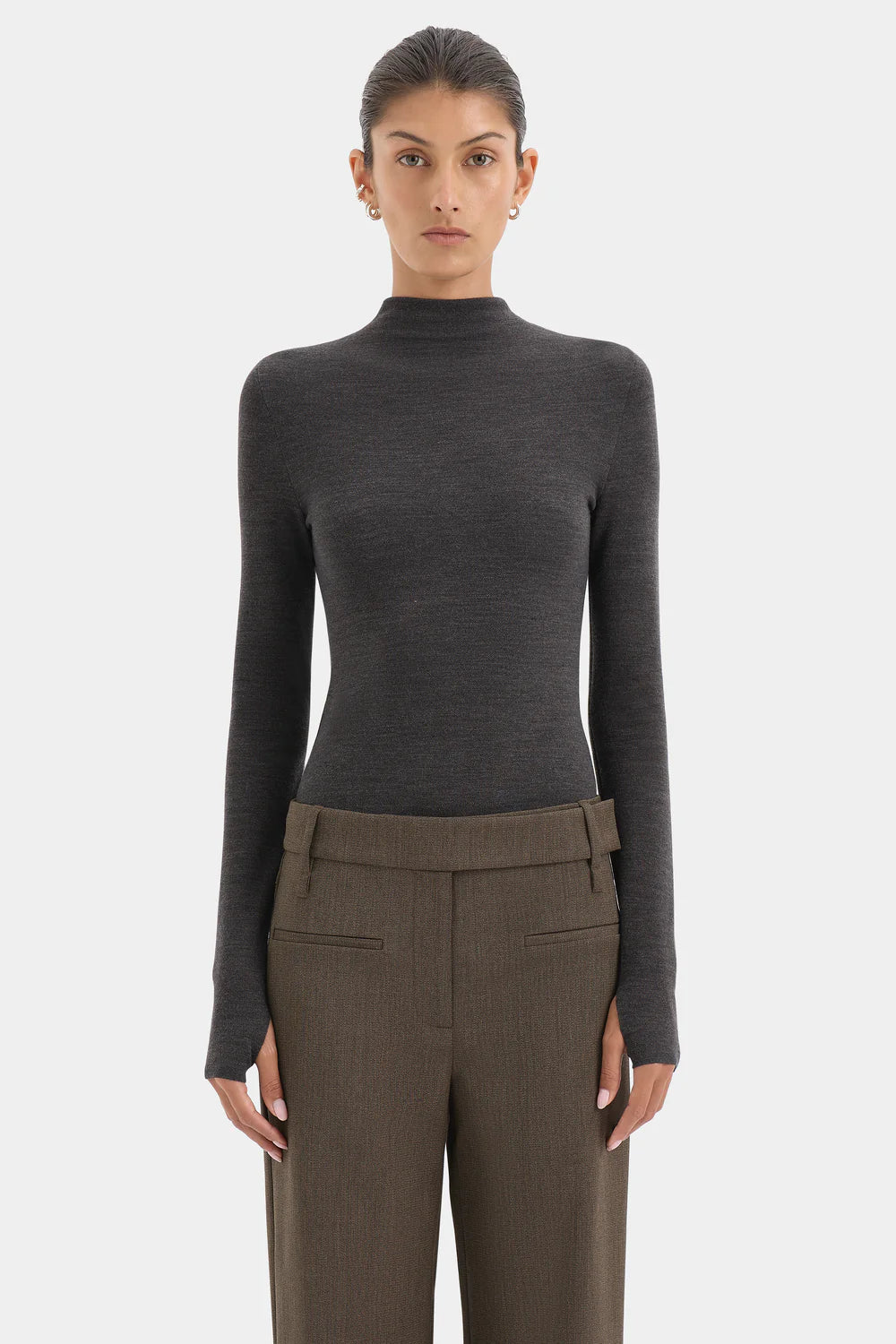 Mikkel Zip Long Sleeve Top