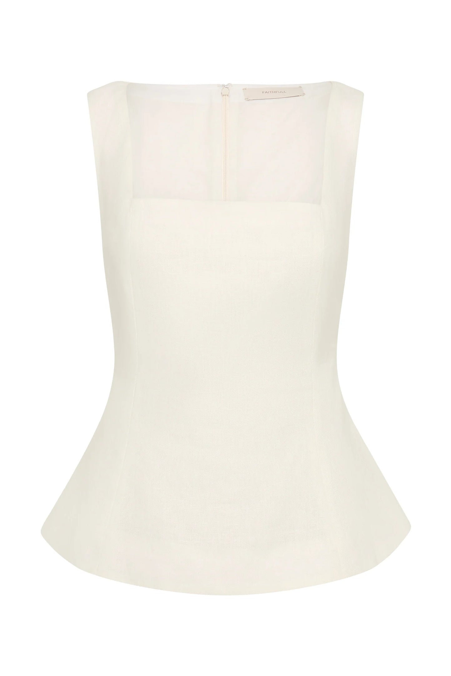 Mina Top White