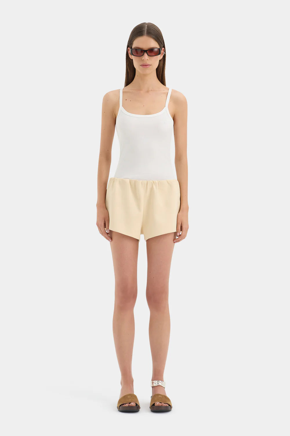 Sabina Gathered Mini Short