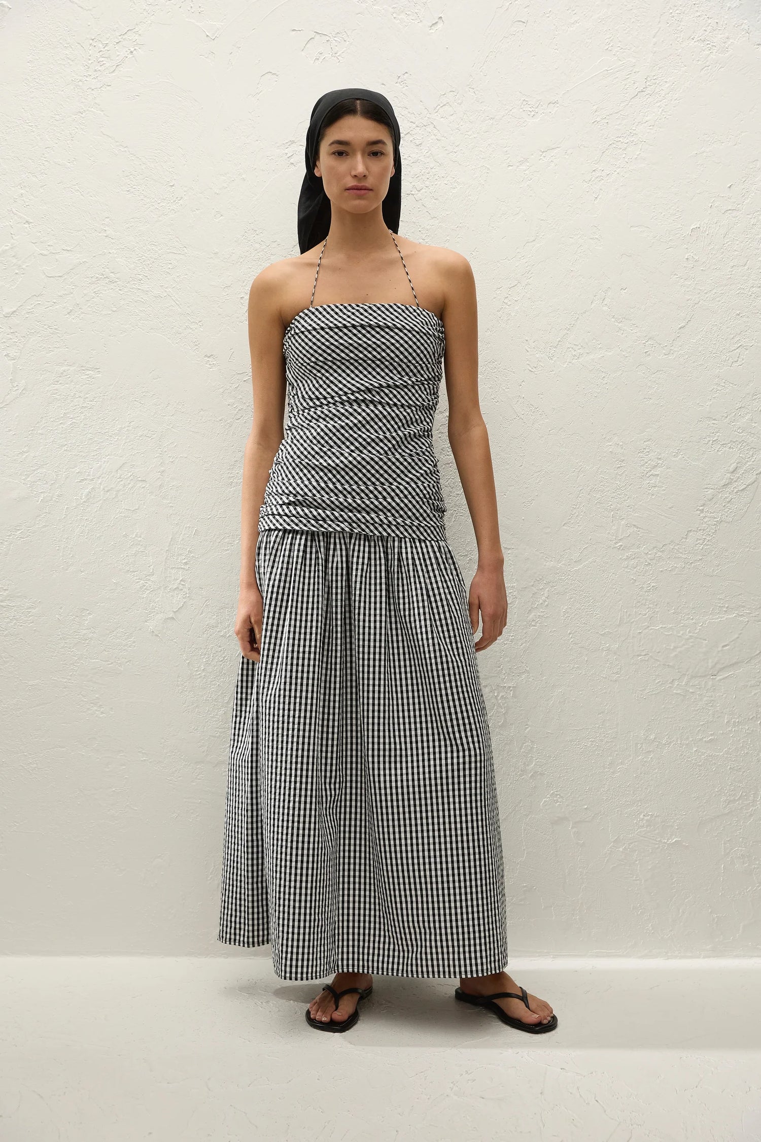 faithfull the brand black midi dress Fleuri Midi Dress Black
