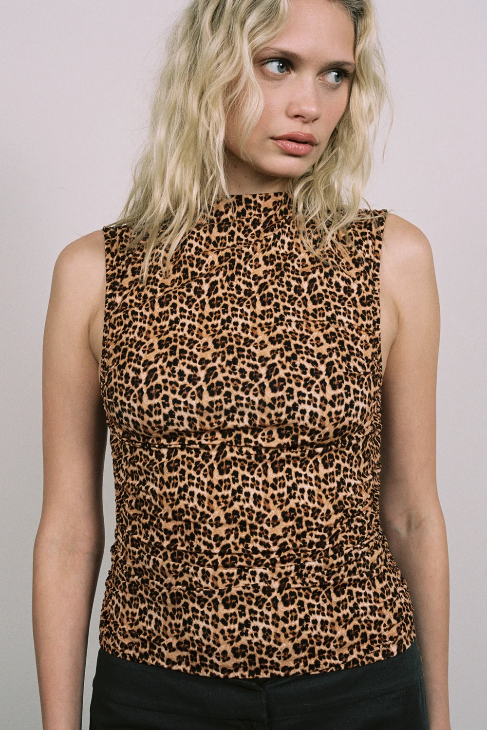 Cam Top Leopard