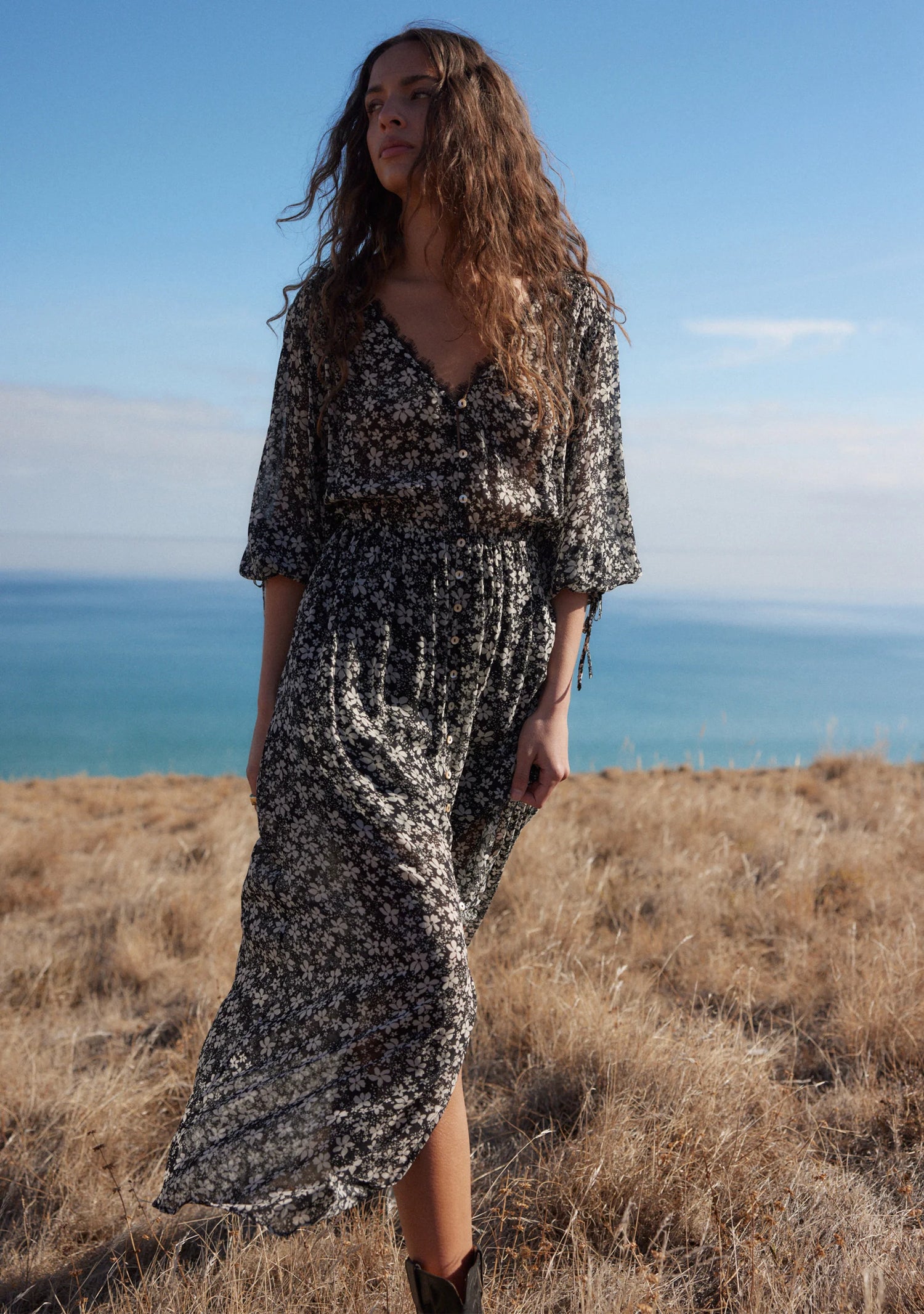 Auguste midi dress online