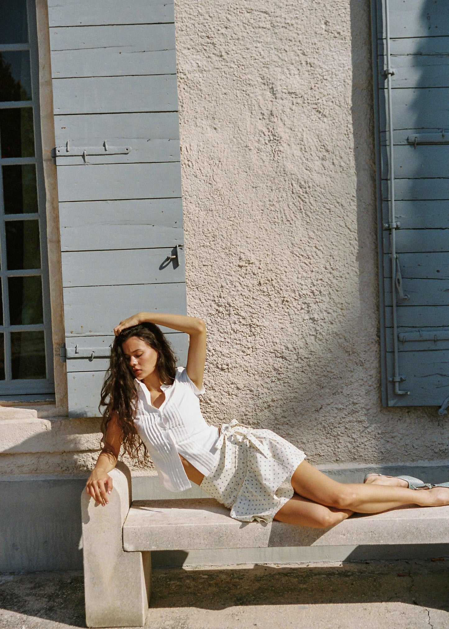 Annika Mini Skirt Polka Dot