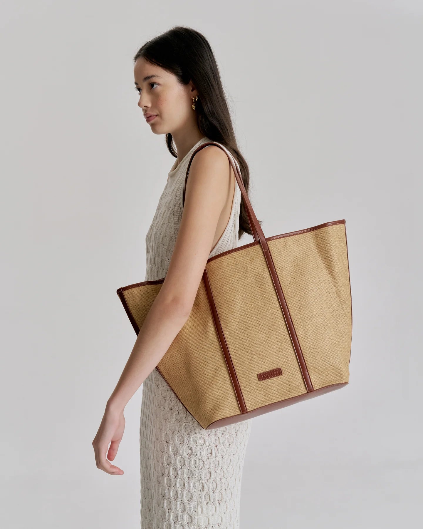 Ritual Large Tote Bag Natural Saddle