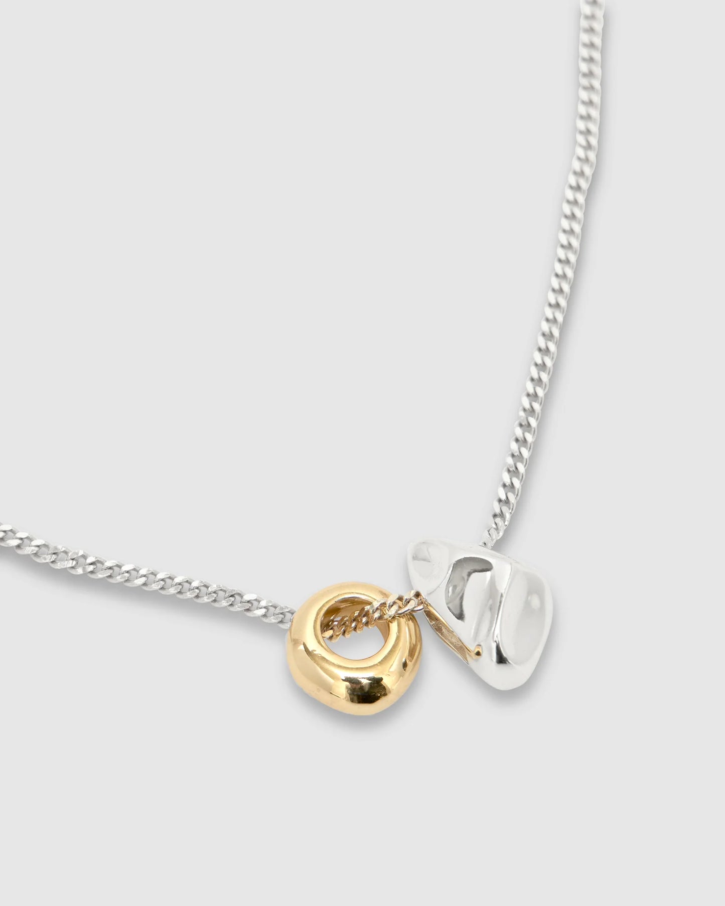 Brie Leon Halle Necklace Gold Silver