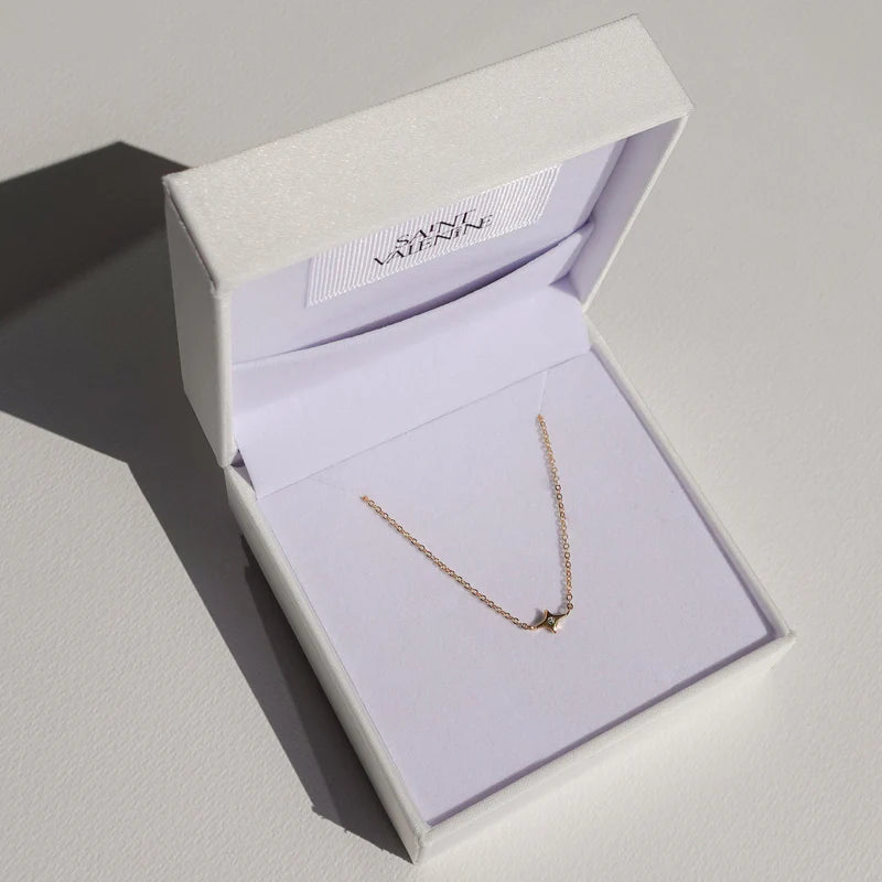 Starburst Necklace Gold