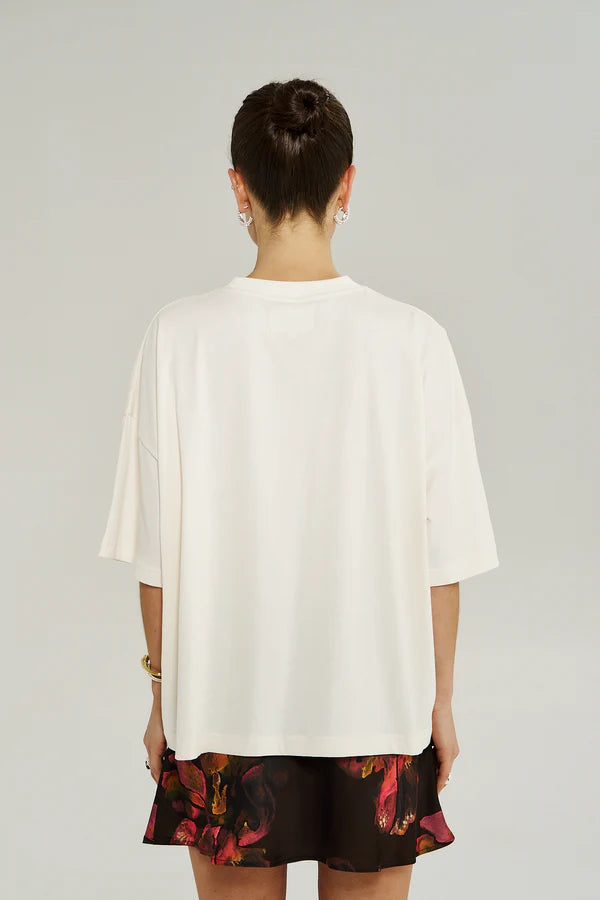 Oui Oui Shirt Vintage White