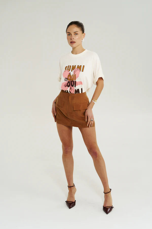 Oui Oui Shirt Vintage White