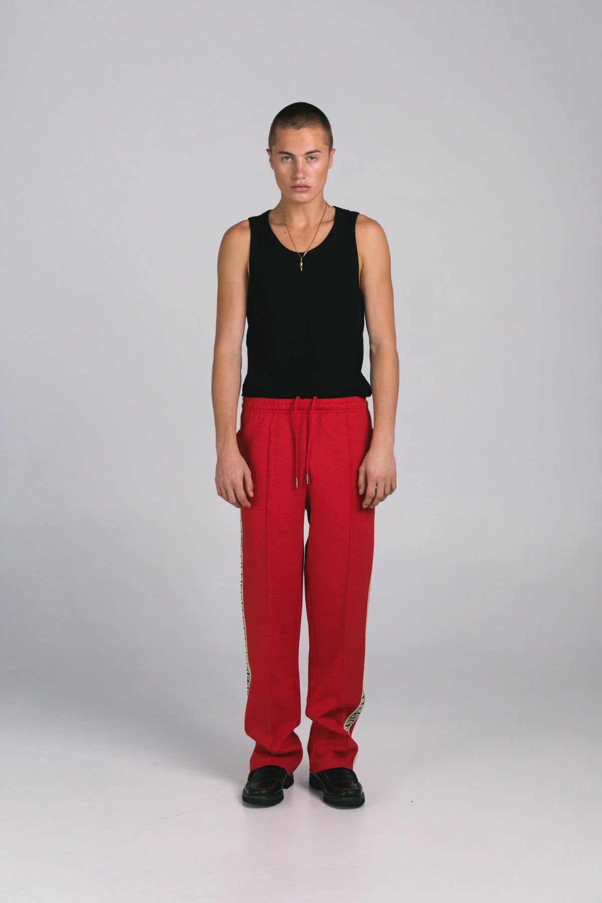 Geo track Pants Red