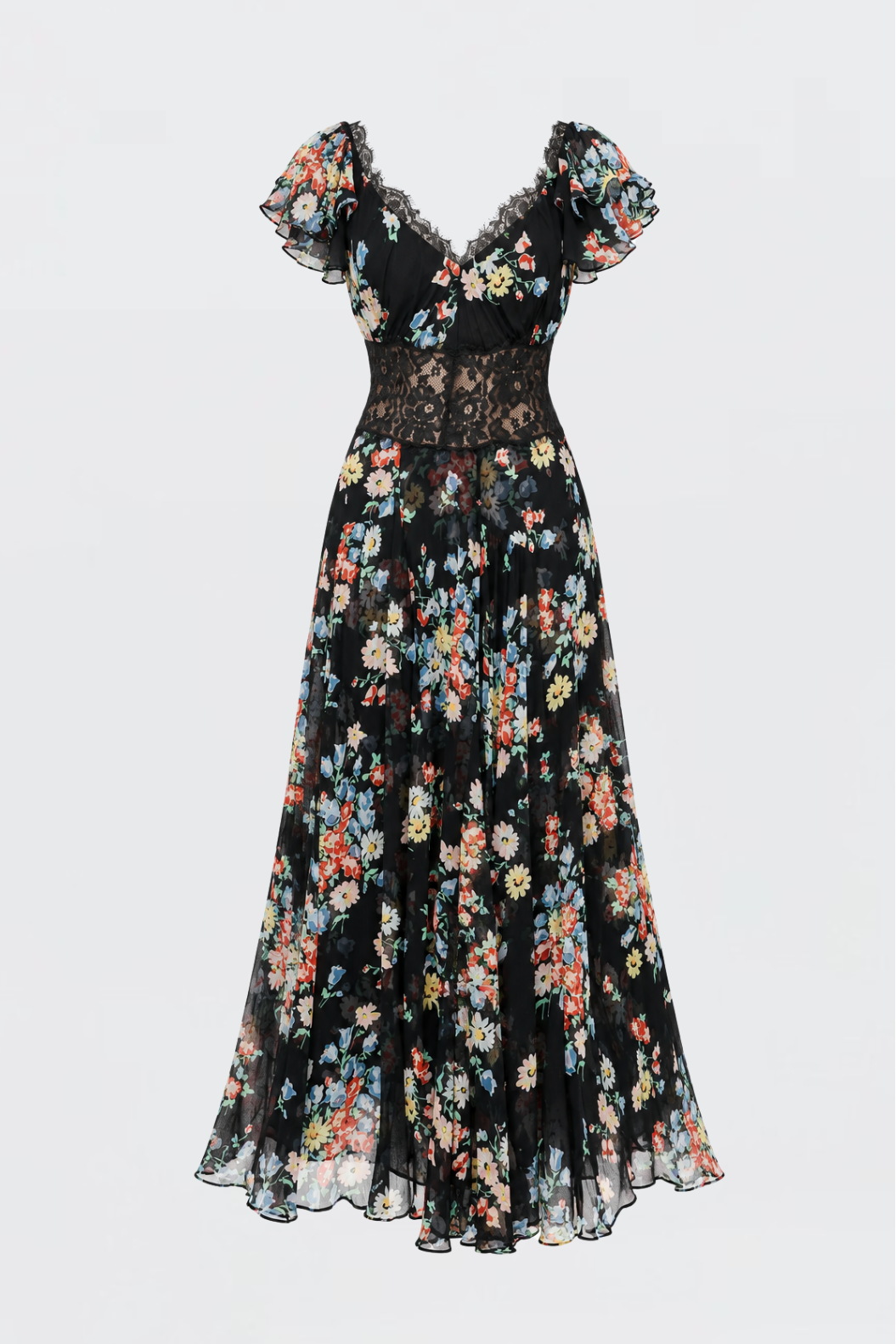 Rixo Carina Georgette Dress