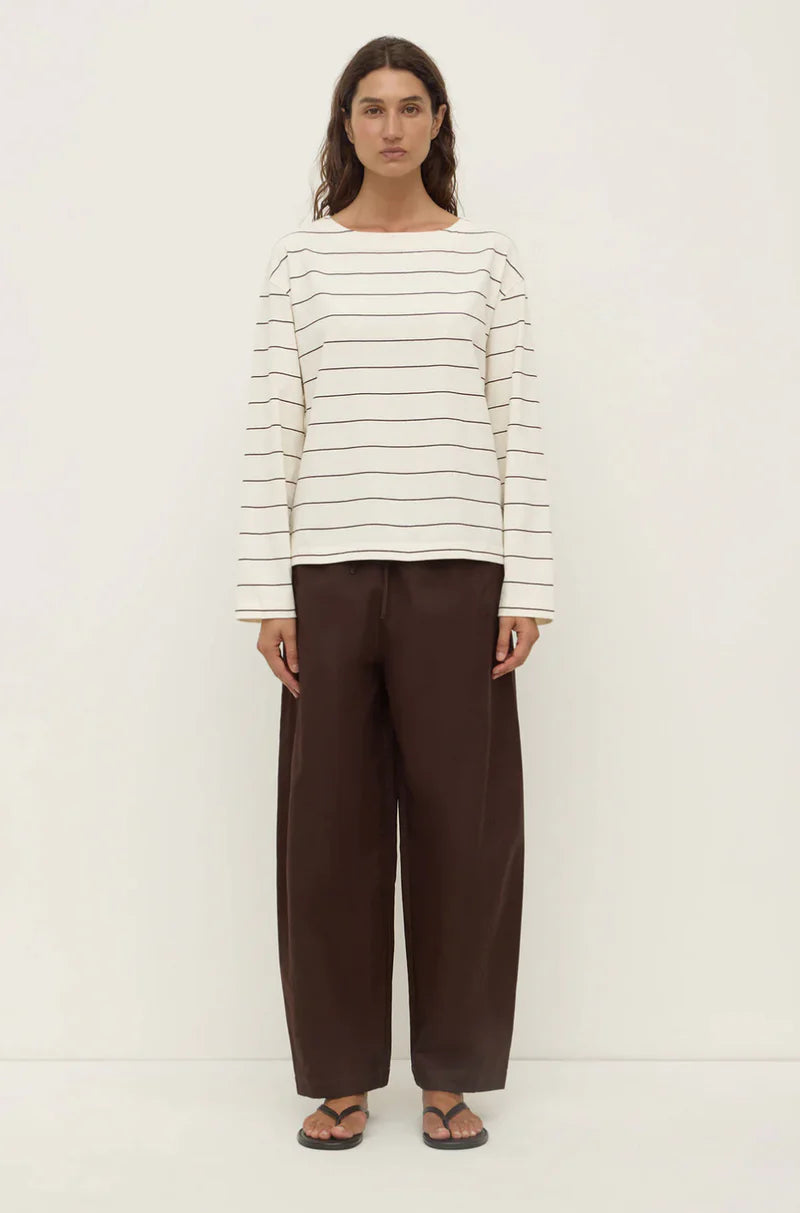 Scout Long Sleeve Tee Cream Mulberry