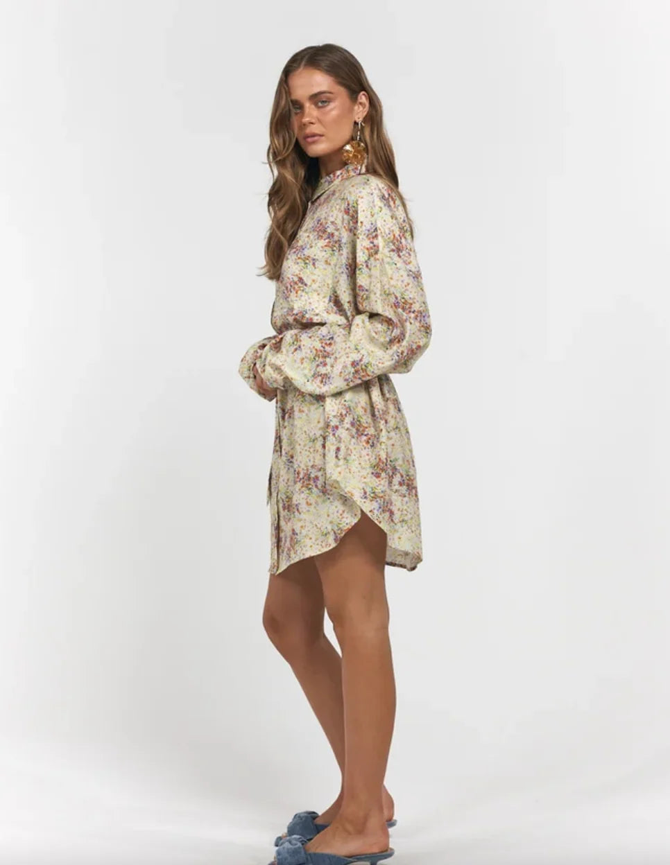 La Bohème Girls Clyde Shirt Confetti Bloom