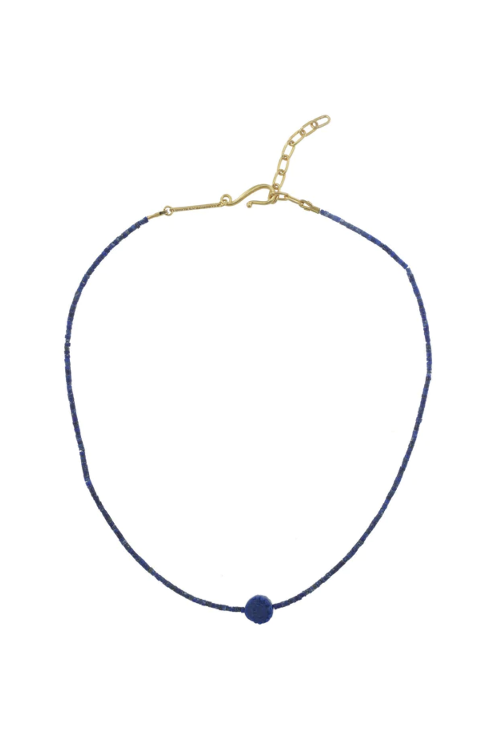 Minuit Necklace in Lapis Lazuli 18k Gold Plated