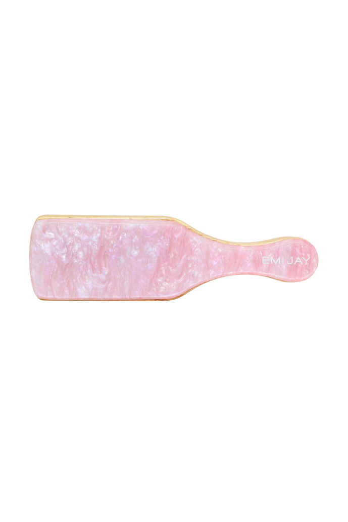 Mini Boar Bristle Brush Pink Sugar