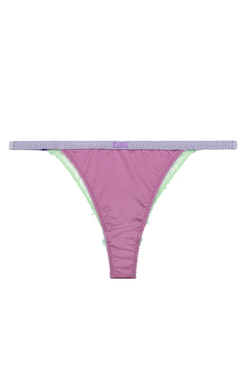 Charlotte Purple Green Brief