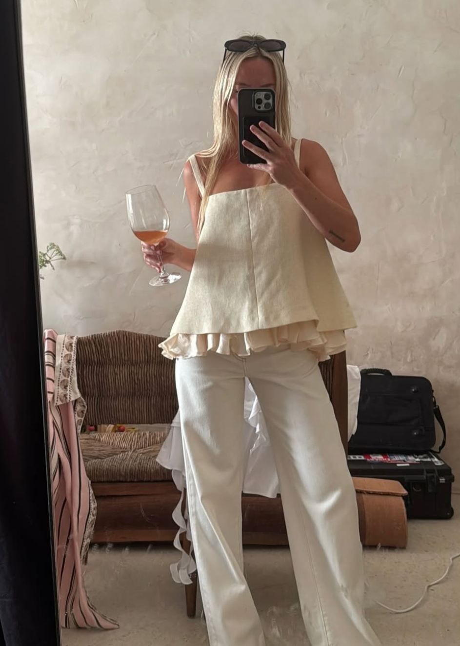 Someday Soon Top Ivory