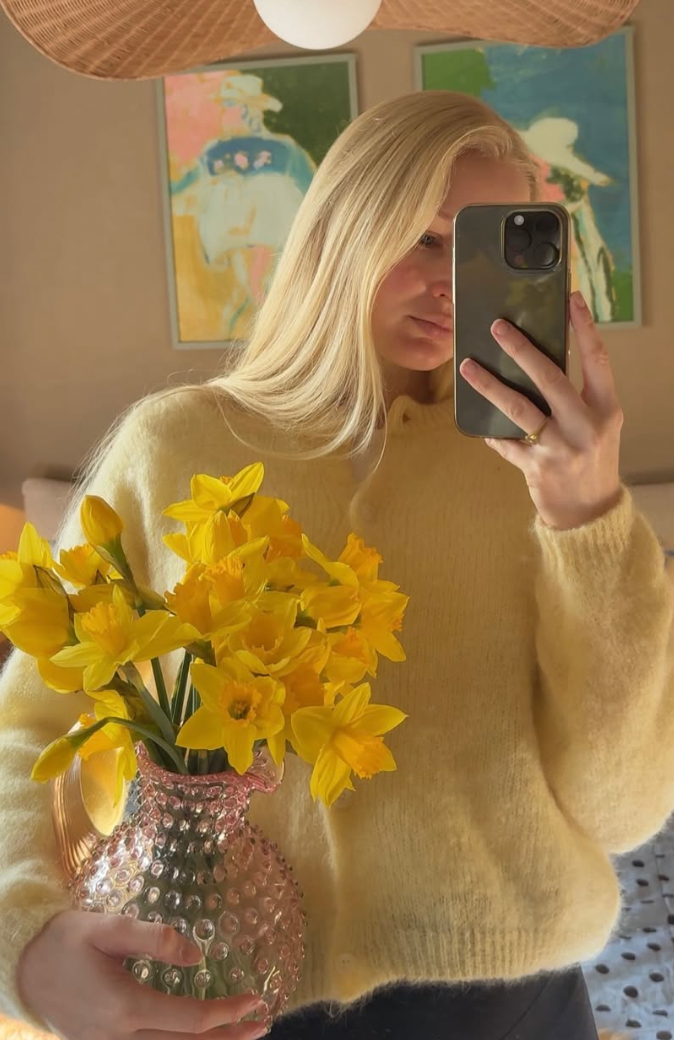 Jane Mohair Sweater Light Yellow