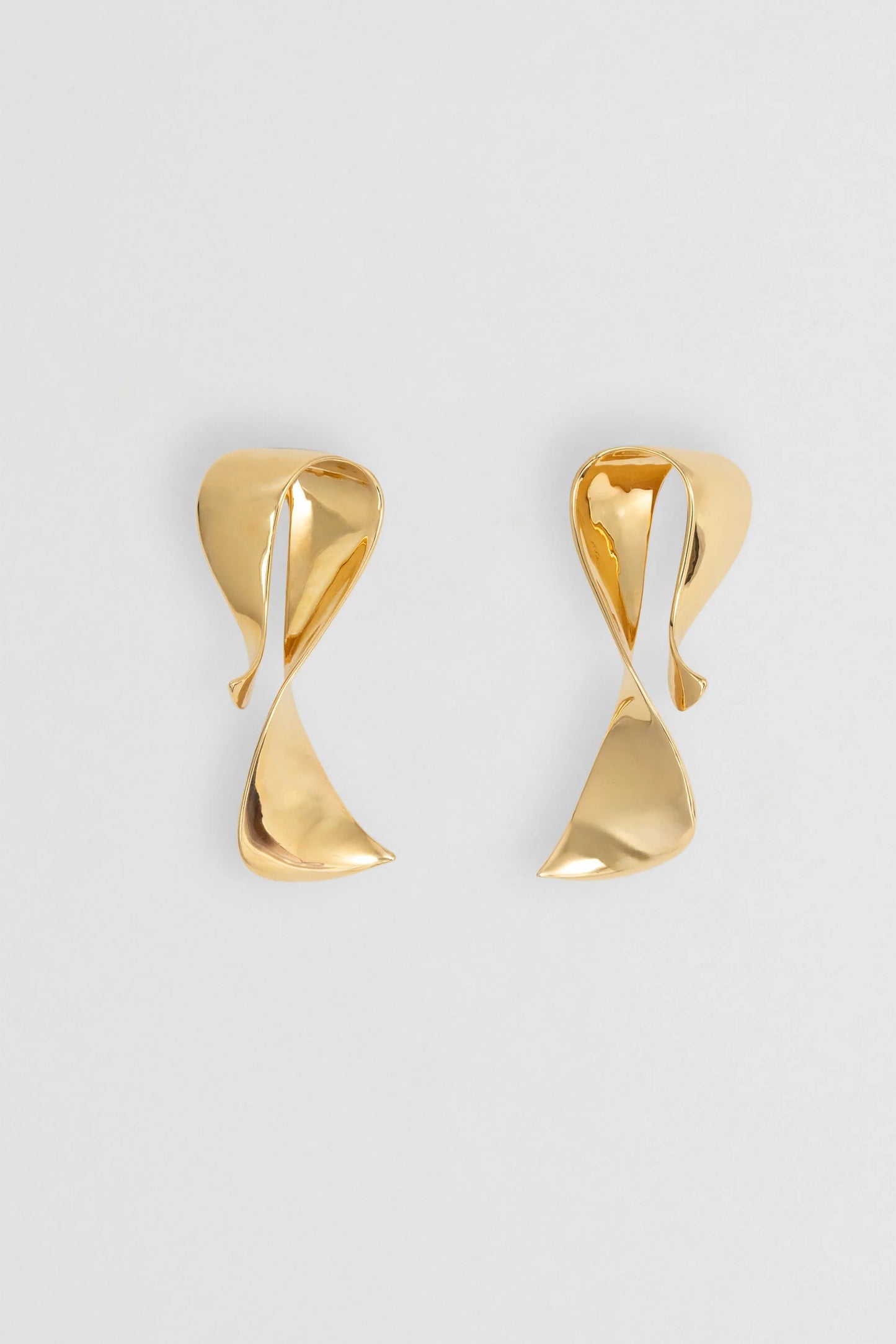 Sculpt Earrings Gold