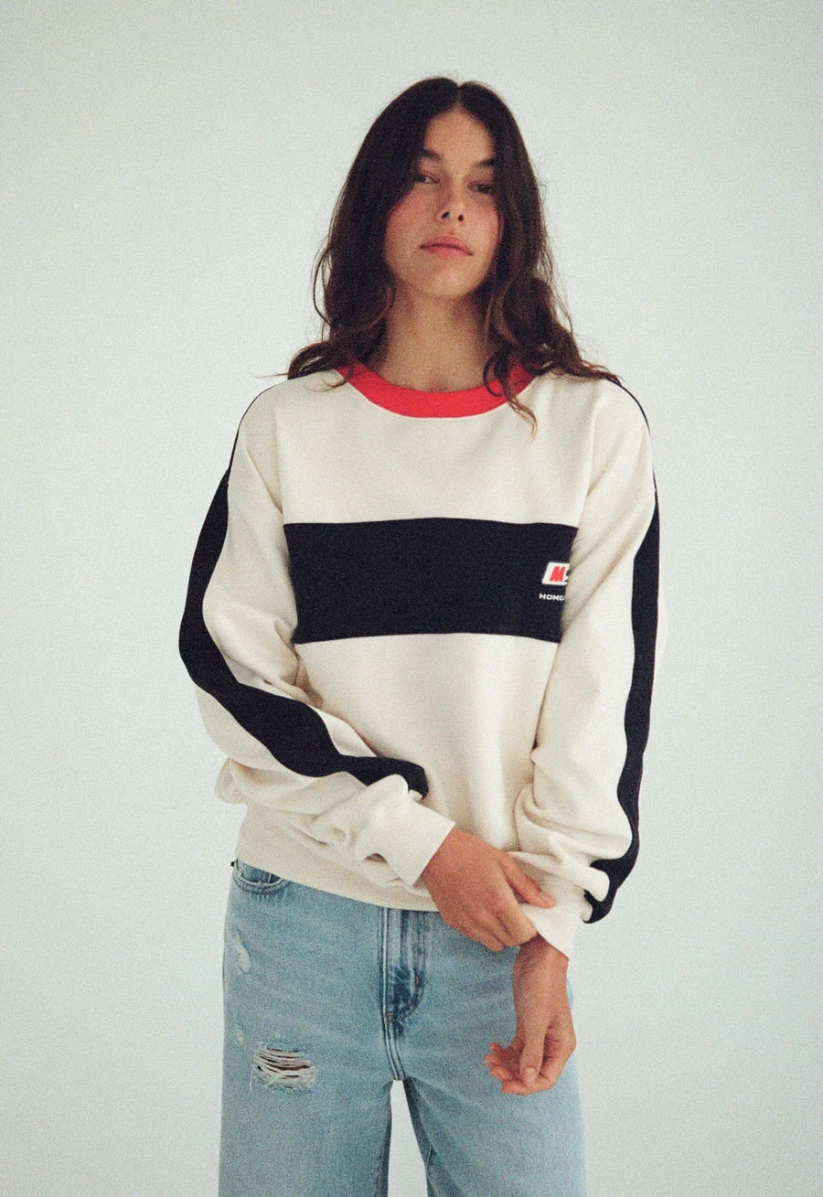 Maggie Marilyn Homebound Crew Neck Nautical