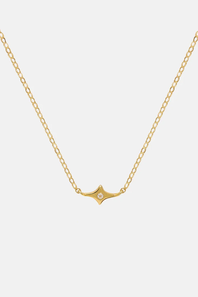 Starburst Necklace Gold