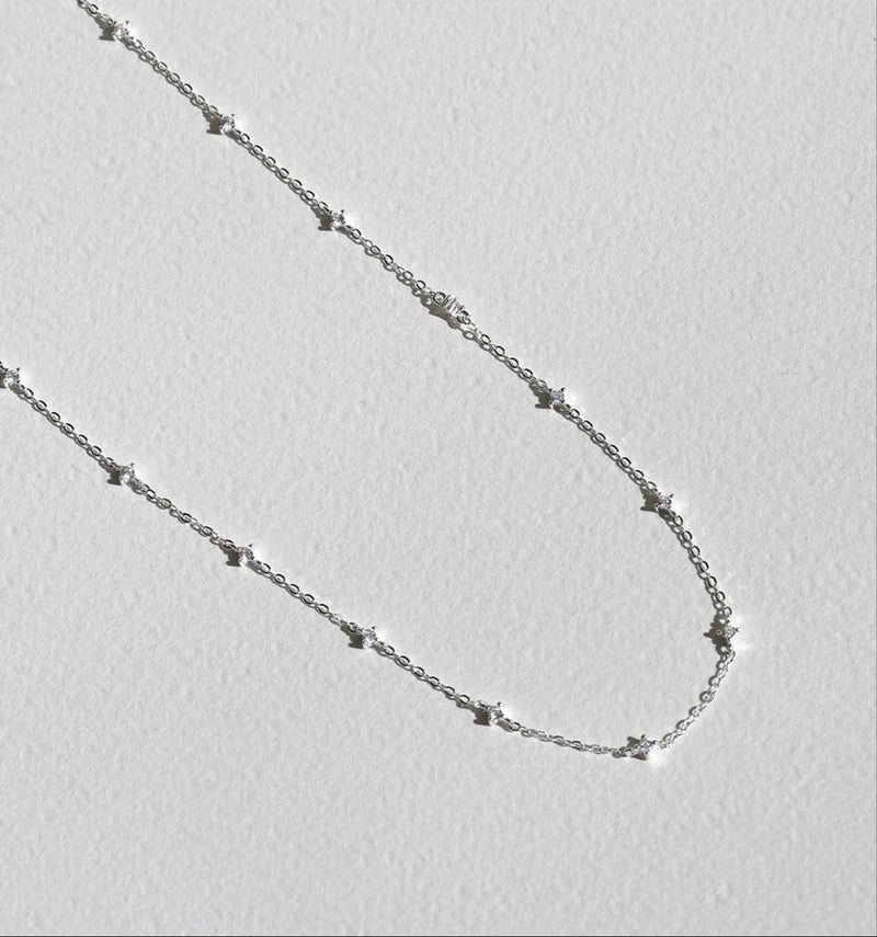 Starlight Necklace Silver